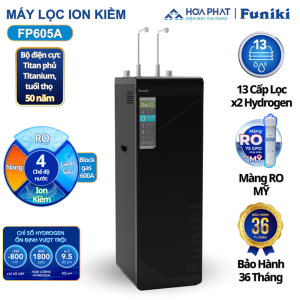 Máy lọc nước Hydrogen ion kiềm RO nóng lạnh Funiki FP605A